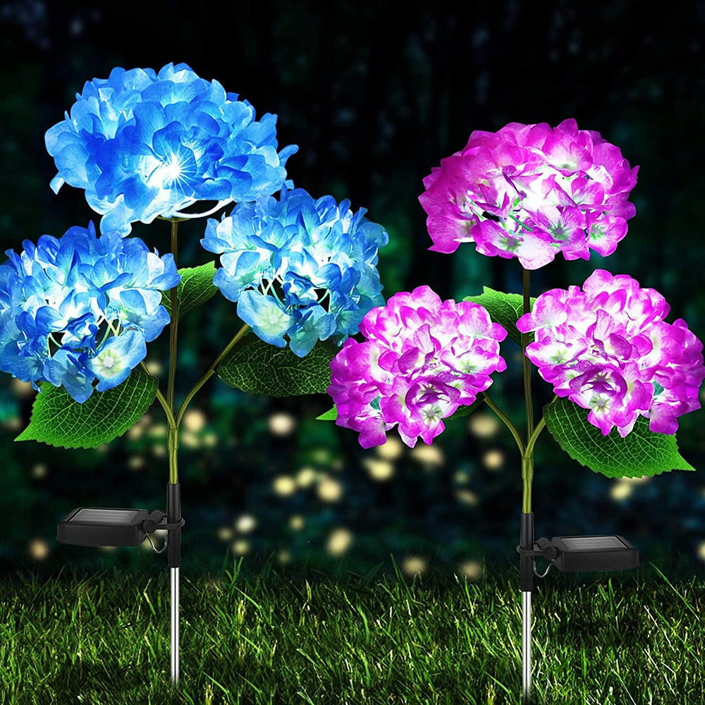 Flores Decorativas - Energia Fotovoltaica À Prova D'Água