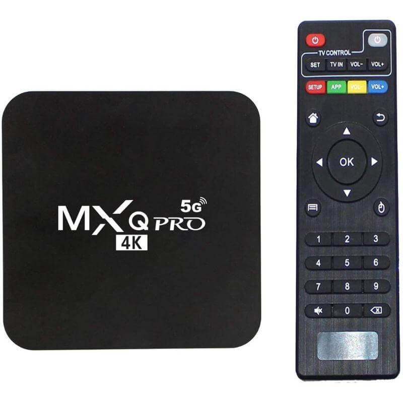 Tv Box Smart 4k MXq Pro 5g Android 11.1 HDMI
